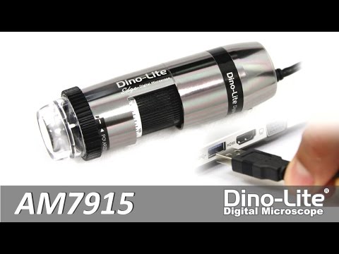 Dino-Lite AM7915MZT(L) 5MP con apilamiento de enfoque y lectura automática de aumentos